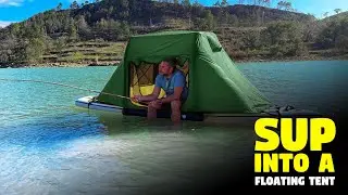 Turn any paddleboard into a floating tent