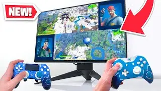 *NEW* SPLIT SCREEN in Fortnite! (2 Players on 1 Screen)