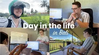 Day in the life as a Web Designer & Content Creator in Bali