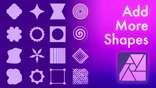 Add 20 Extra Shapes to Your Affinity Photo - Free Assets