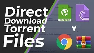 How To Direct Download Torrent Files For Free.