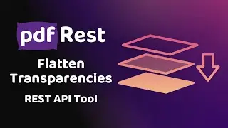 pdfRest Flatten Transparencies - REST API Tool