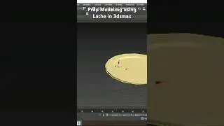 Prop Modeling in 3dsmax | How to Model using Lathe Modifier in 3dsmax #3d #tutorial #3dsmax