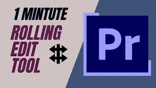 Adobe Premiere Pro CC: How to use ROLLING EDIT Tool 