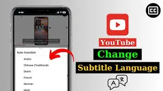 How To Change Subtitle Language on YouTube | Subtitle Language Change (Add Your Own Language)