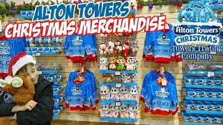 Alton Towers Christmas Merchandise at Towers Trading Company Store (Nov 2023) [4K]