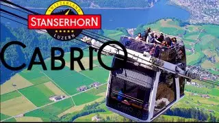 CabriO Stanserhorn 🇨🇭Switzerland Cable Car || Travel Guide 4K