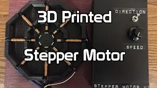 3D Printed Stepper Motor 🔴