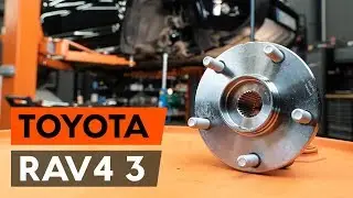 Как заменить передний подшипник ступицы TOYOTA RAV 4 3 (XA30) [ВИДЕОУРОК AUTODOC]