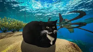 Maxwell The Cat in Subnautica