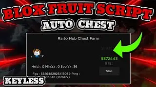 [⛩️ KITSUNE ⛩️] Blox Fruits Auto Beli Farm Script | Keyless Mobile Script | Auto God Chalice