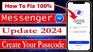 How To Create a Pin On Messenger || Set Up Way To Access Your Chat History