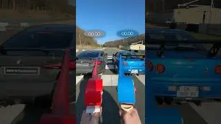 Qui sera le plus rapide: BMW M4 VS Nissan Skyline