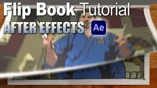 3D Flip Book Effect Tutorial (Make a Flipbook Animation) - After Effects