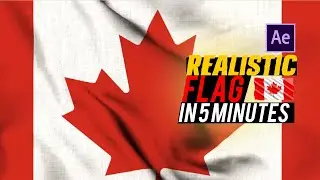 How to Create a Realistic Flag in After Effects in 5 Minutes 