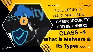 What is Malware? Types of Malware? | Cyber Security for Beginners 2022 in Hindi | Urdu