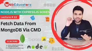 🔴 #13 Fetch Data With CMD In MongoDB - NodeJS With ExpressJS In Hindi - Asad Mukhtar