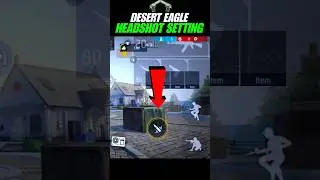 Desert Eagle Headshot Setting 100% Working 😱 | Free Fire