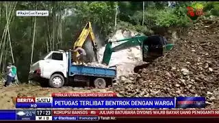 Penutupan Tambang Galian Ilegal di Toraja Utara Ricuh