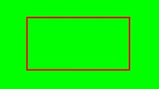 Drawing Rectangle Green Screen Copyright Free