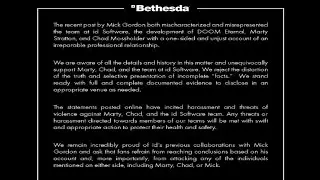 Huge Bethesda Drama