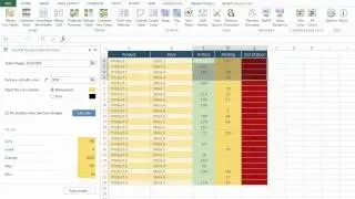 Count and sum cells by color in Excel