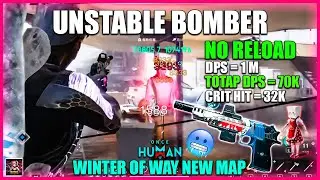 ONCE HUMAN UNSTABLE BOMBER JAWS BUILD 70K DPS NO-RELOAD, TOTAL DPS 1M JAWS–Winter Way Phase 2 PvE!🧨