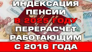 Индексация пенсии в 2025 году Перерасчет с 2016 года Разъяснения Минтруда