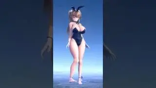 MMD Giantess Bunny Sora Foot Crush City by NAGTS (Twitter: NAndeyanengts) 