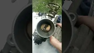 Чистим дроссельную заслонку на Geely CK 2.