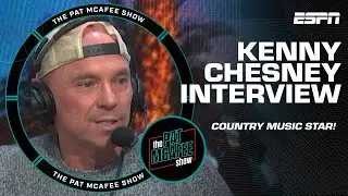 Country music star Kenny Chesneys love for football, Peyton stories & new tour | Pat McAfee Show