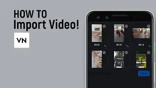 How to Import Video in VN Editor App [easy]