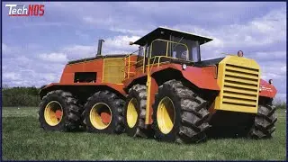 Удивительный 8-и колёсный трактор из 70-х годов. Big Roy 1080