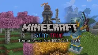 MCPE aesthetic TexturePack 1.19 - 1.20 STAY TRUE