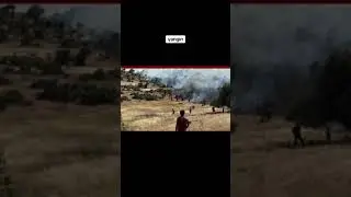 Diyarbakır Mazıdağı Yangını / Yangın