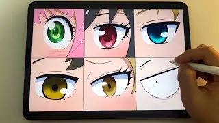 Drawing Spy × Family Eyes | Who Am i? 【Spy × Family】