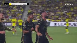 Olivier Giroud FIRST MLS Goal for LAFC in Leagues Cup Final!