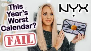 NYX Professional Makeup 24 Day Advent Calendar 2022 Unboxing - WHAT Were They Thinking?!