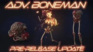 Advanced BoneMan pre-Release update for UE 4 & UE5. phys. dynamic, feature and content rich skeleton