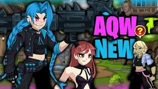 Jinx in AQW! New Cyber Items and more! AQW News