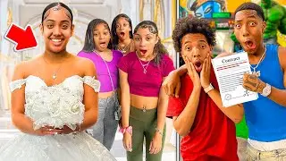 WE WENT WEDDING DRESS SHOPPING FOR BRI & MYKEL WANTS TO JOIN THE GROUP…😱