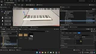 Animatable Modular Piano Keys [UNREAL ENGINE]