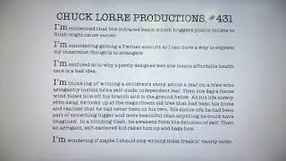 Chuck Lorre Productions, #431/Warner Bros. Television (2013)