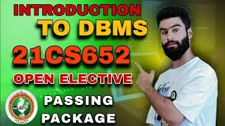 21CS652 Vtu Important Questions | Introduction To Database Management Systems