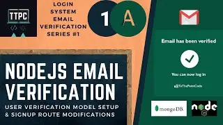 Email Verification In Node JS Part-A : User Verification Model Setup