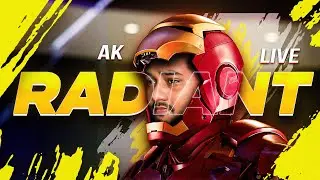 RADIANT GAMEPAY OF IRON MAN 🔴 VALORANT LIVE - AKISLIVE