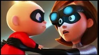 Incredible 2 - Jack Jack saves Elastigirl | Superpower