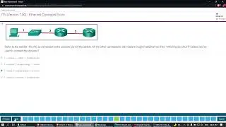 CCNA 1 v7 Modules 4 – 7: Ethernet Concepts Exam Answers