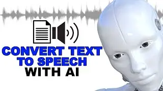 HOW TO CONVERT TEXT TO SPEECH