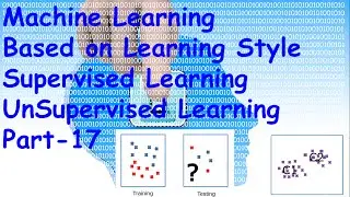 Machine Learning Algorithm(Supervised and Unsupervised Learning)  Part 17